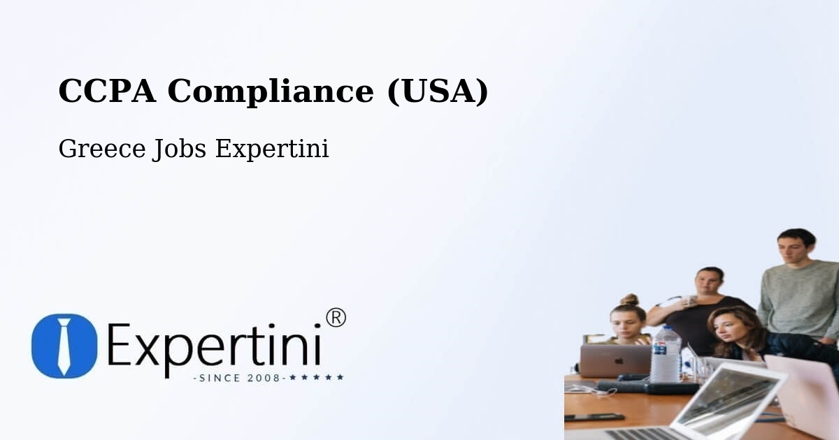 CCPA Privacy Rights & Compliance Notice – Roviés - Greece Jobs Expertini