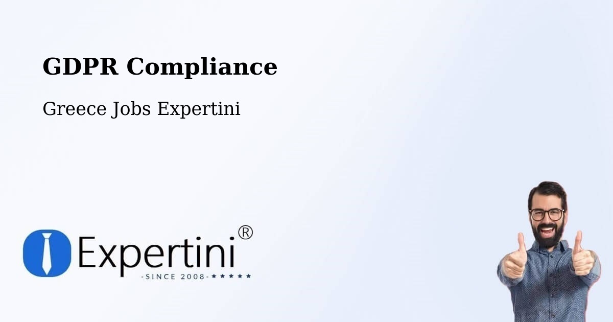 EU GDPR Compliance Statement – Roviés - Greece Jobs Expertini