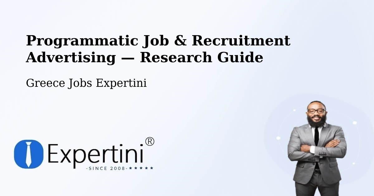 Programmatic Job & Recruitment Advertising — Research Guide – Roviés
